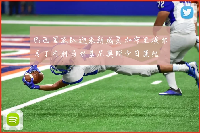 巴西国家队迎来新成员加布里埃尔马丁内利马尔基尼奥斯今日集结